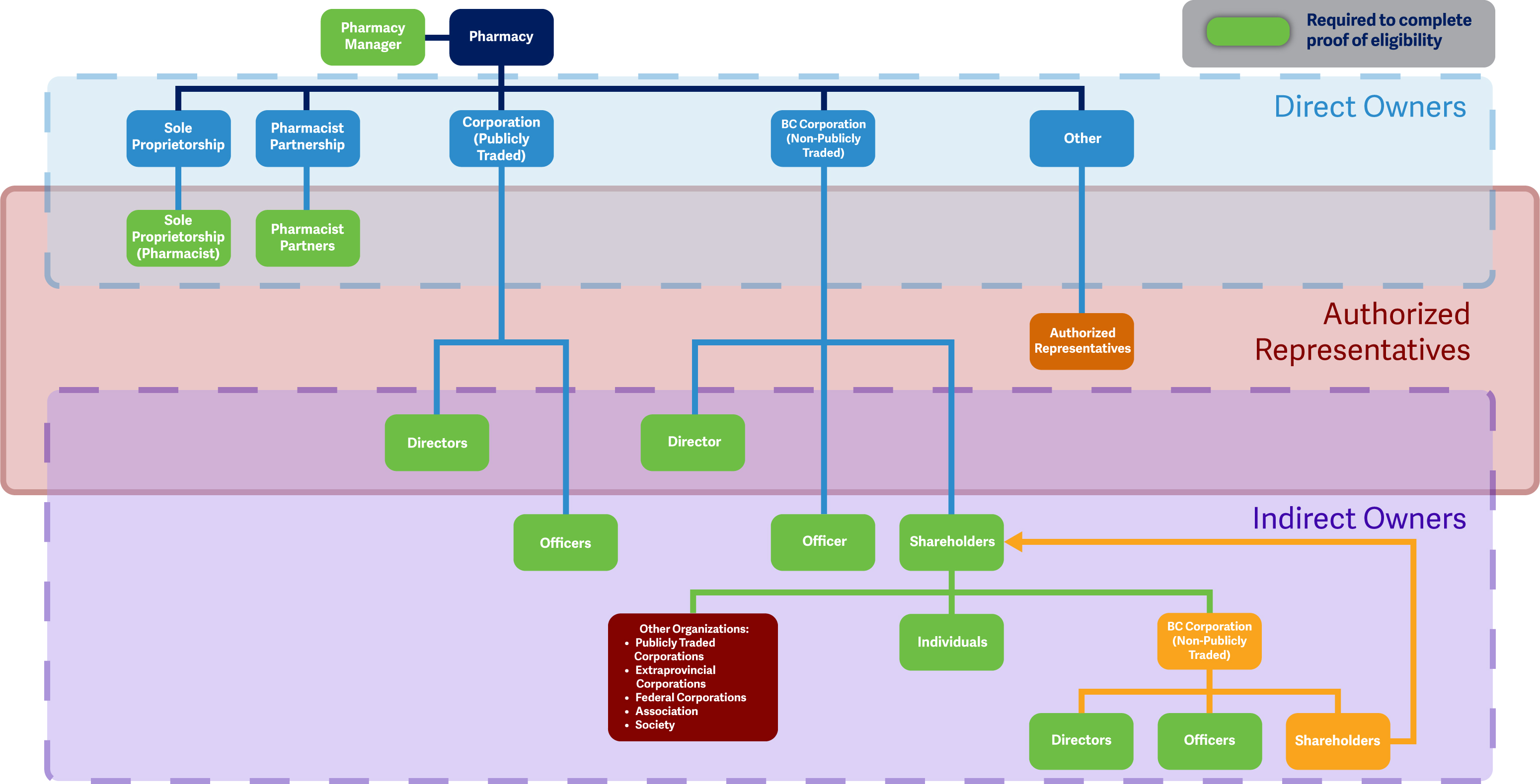 Organizational Chart Of A Drugstore