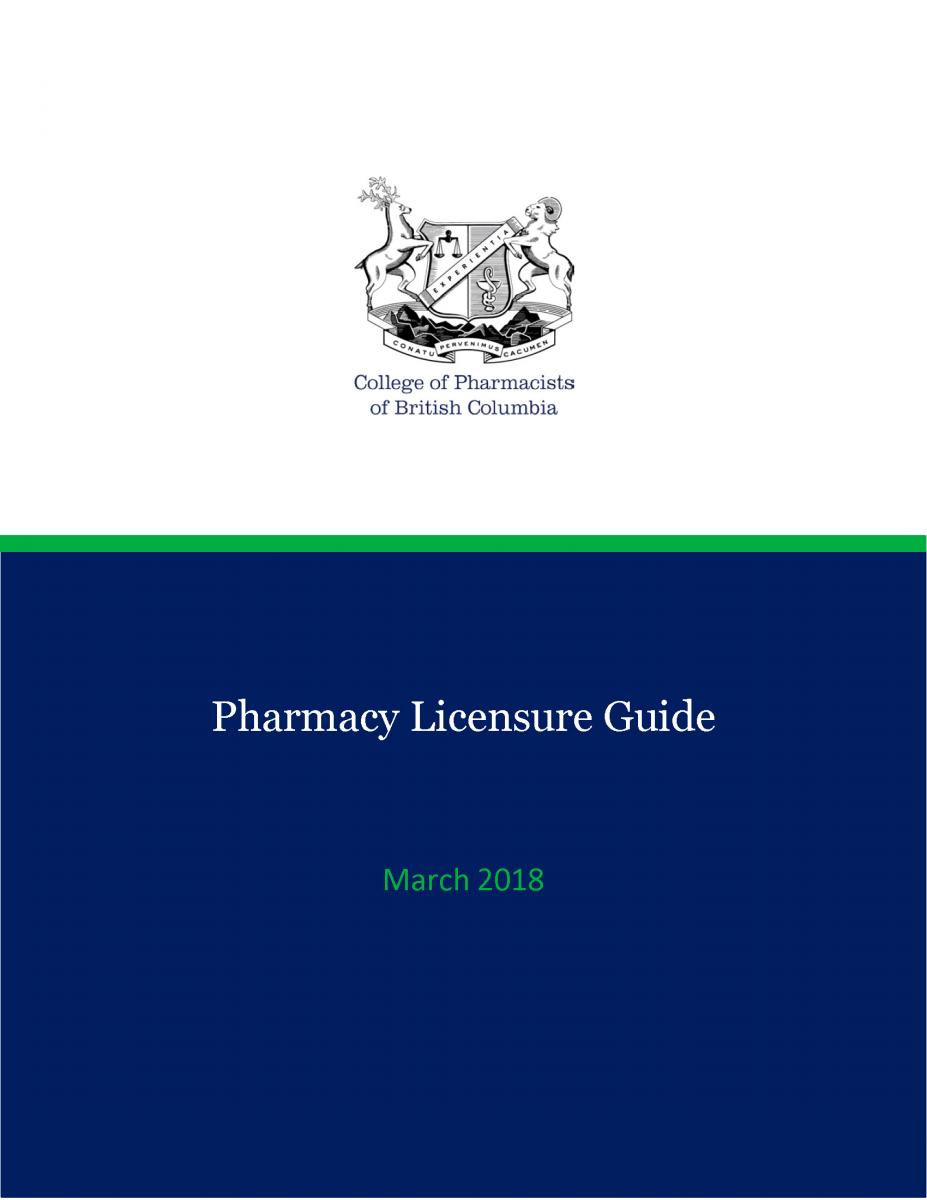 Pharmacy Licensure Guide