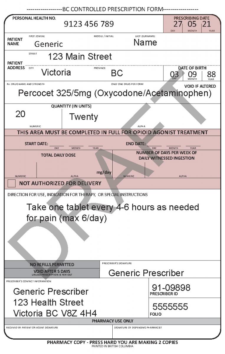 Prescribing Controlled Drugs Fp10 At Samantha Parker Blog